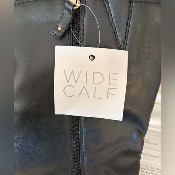 •NIB•Dr. Scholl's Women Brilliance Wide Calf Riding Boot | Black | 7M - Picture 12 of 15